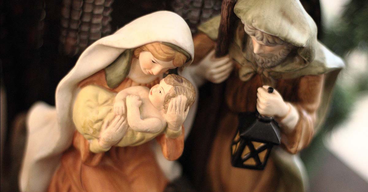 blog boxing up baby Jesus